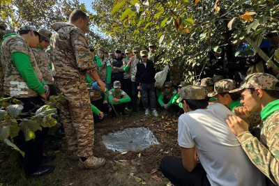 Qusarlı gənclər üçün hərbi düşərgə təşkil olunub – FOTO