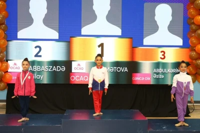 Qəbələdə bədii gimnastiak üzrə turnir keçirilib