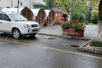 Qubada park çayxana tərəfindən zəbt olunub – sakinlər narazıdır