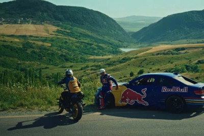 Şamaxıda qeyri-adi moto şou - VİDEO