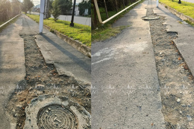 Qaxda təmirə başladılar, amma bitirmədilər