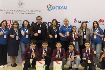 Quba məktəblilərindən 6 medal