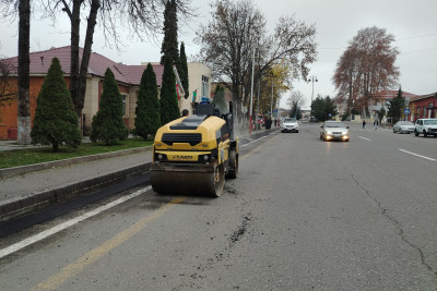 Qusarın bu küçələrində səkilər yenilənib