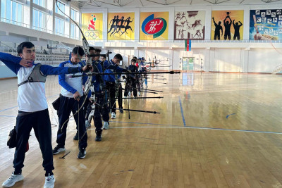 Qax məktəbliləri oxatma ilə tanış olublar