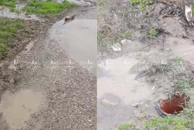 Şabranda su xətti zədələnib - İsrafın qarşısı alınmır