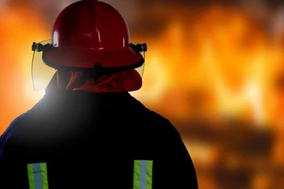 Şəkidə məktəb yandı