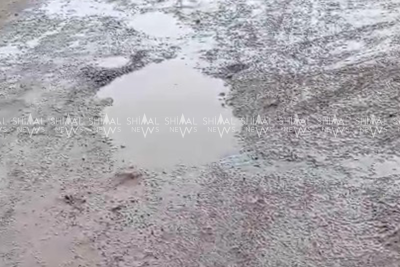 Oğuzun Zərrab kəndinin yolu yararsız vəziyyətdədir