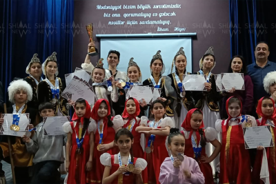 Xaçmazlı gənclər rəqs müsabiqəsində uğur qazanıblar