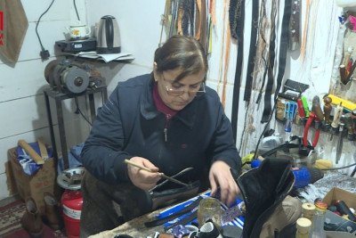 Zaqatalanın çəkməçi XANIMI