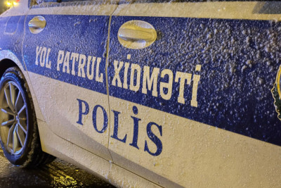 Qusarda polis qış rejimində fasiləsiz xidmət aparır