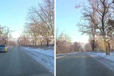 Quba-Xaçmaz yolu buz bağlayıb