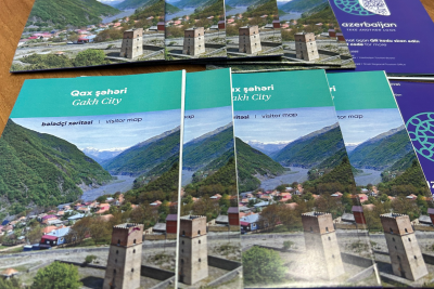 Qax rayonunda turistlər üçün yeni bələdçi xəritə təqdim edildi