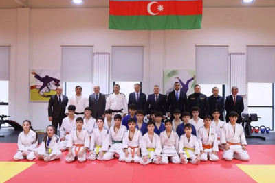 Rəşad Nəbiyev Şabran Cüdo Təlim Mərkəzinə baxış keçirdi