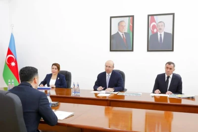 Anar Quliyev Şabranda vətəndaşları qəbul edib