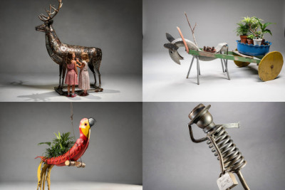 "Zibil"i sənətə çevirən siyəzənli mühəndis