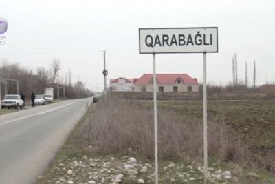 Qarabağlıda təhlükə: Hasarsız məktəb, sürətli avtomobillər