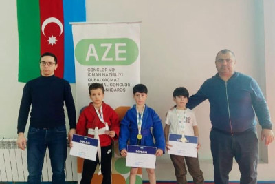 Qubalı gənc birinci oldu