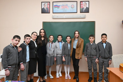 Leyla Əliyeva və Alena Əliyeva Qubada