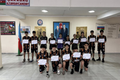 Xaçmaz məktəbliləri 1-ci oldu