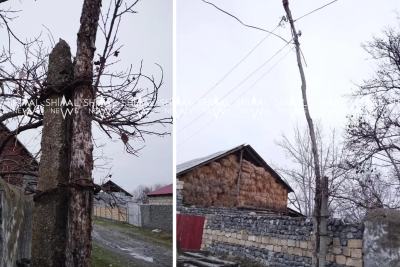 Külək əsir, kənd işıqsız qalır - Zaqataladan şikayət