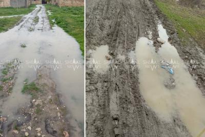 Palçıq və toz içində həyat: Şabran sakinləri yolun təmirini tələb edir