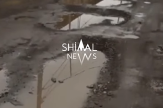 Qubada sakinlər yola yox, palçığa çıxır