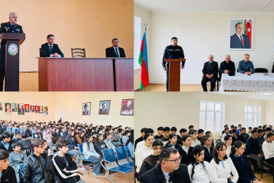 Qusar və Siyəzəndə məktəblilərlə görüşlər keçirildi