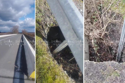 Türyançay üzərindəki körpüdə aşınma: Təhlükəli vəziyyət yaranıb