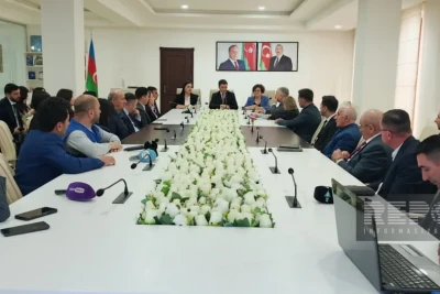 "Mediada Azərbaycan dili" mövzusunda növbəti təlim Qubada keçirilib