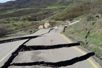 Quba-Qonaqkənd yolunda 25 kəndlə nəqliyyat əlaqəsi kəsildi