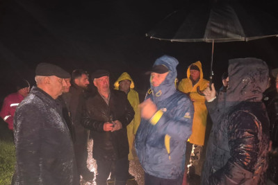 Qusarda sel fəsadları aradan qaldırılır: rəsmilər ərazilərə baxış keçirib