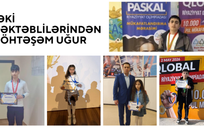 Şəki məktəblilərindən möhtəşəm uğur