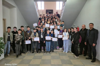 Balakənin gənc zəkaları mükafatlandırılıblar