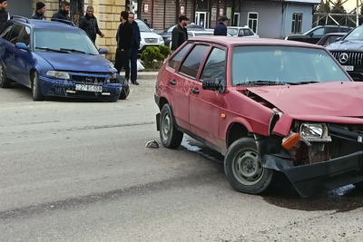 Qubada qəza tıxaca səbəb oldu