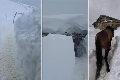 Qusarın ucqar kəndindən SOS siqnalı - 3 ailə mühasirədə qalıb