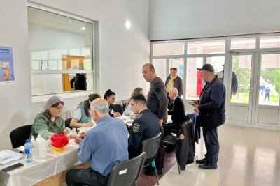 Oğuzda hemofiliya və talassemiya xəstələrinə dəstək aksiyası keçirilib