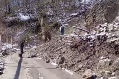 Quba-Xınalıq yolu bağlandı