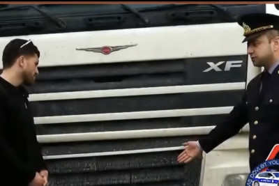 Tərəzidən qaçdı, nömrəni palçıqla gizlətdi - Tutuldu