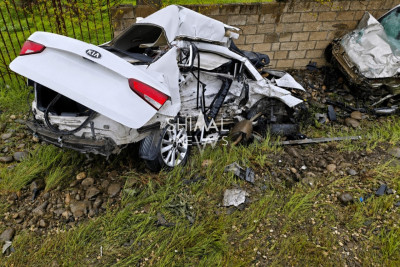 Xaçmazda avtomobillər toqquşdu: Sürücülər öldü