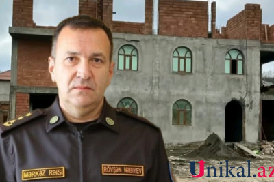 FHN polkovniki Qubada qanunsuz obyekt tikmək istədi