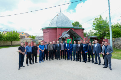 Dövlət Komitəsinin sədri Qusardakı məscidlərin fəaliyyəti ilə tanış ooldu
