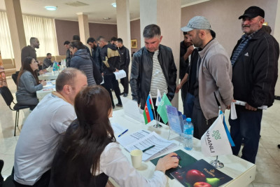 Qusarda əmək yarmarkası: 59 boş iş yeri, 1500 manatadək maaş