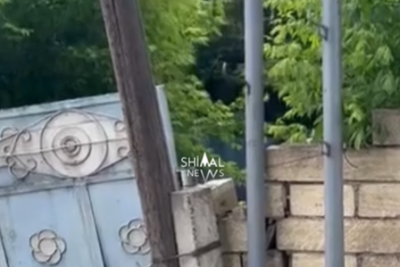 Xudat sakinləri narahatdır: Dirək hər an aş bilər