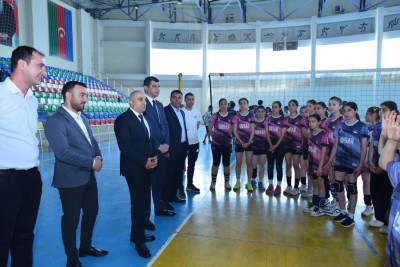 Qusarda gənc voleybolçular seçilib