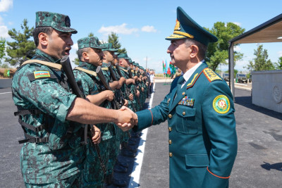 "Samur" sərhəd komendantlığı xidməti istifadəyə verilib