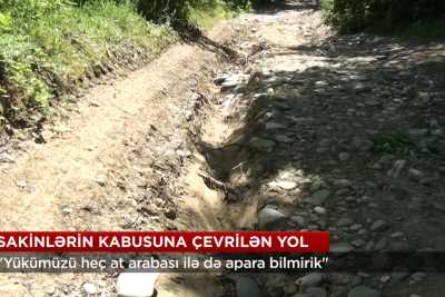 Qubanın bu kəndinə Təcili yardım belə gələ bilmir