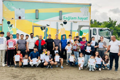 "Sağlam həyat" avtomobili Nabranda olub