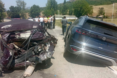 İsmayıllıda zəncirvari qəza: Yaralı var