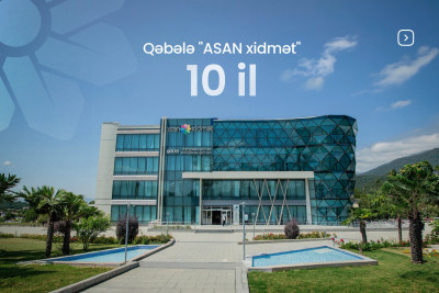 Qəbələ ASAN Xidməti 10 yaşını qeyd edir