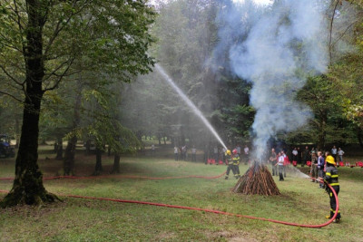 İsmayıllıda meşə yanğınlarına qarşı təlim keçirildi